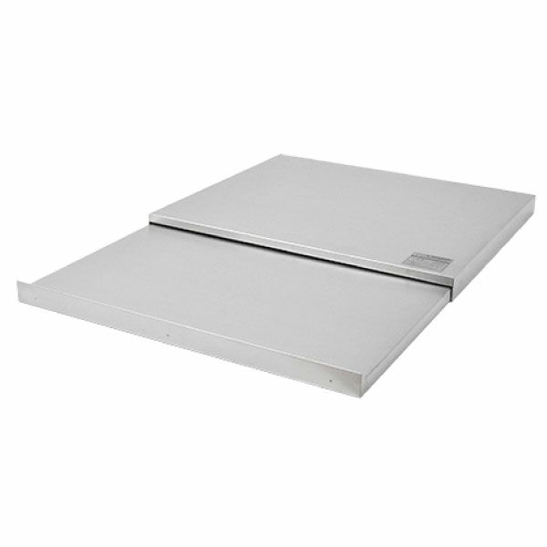 足立製作所 家電下で使うステンレススライドテーブル | キッチン雑貨・レンジ台