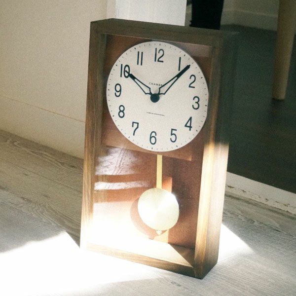 CHAMBRE HINOKI PENDULUM CLOCK シャンブル ヒノキ ペンデュラムクロック | インテリア雑貨・掛け時計