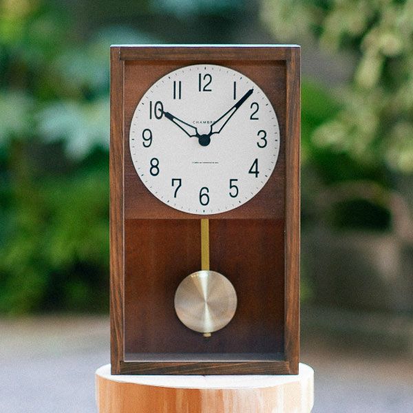 CHAMBRE HINOKI PENDULUM CLOCK シャンブル ヒノキ ペンデュラムクロック | インテリア雑貨・掛け時計