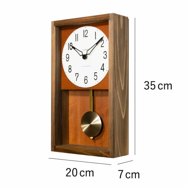 CHAMBRE HINOKI PENDULUM CLOCK シャンブル ヒノキ ペンデュラムクロック | インテリア雑貨・掛け時計
