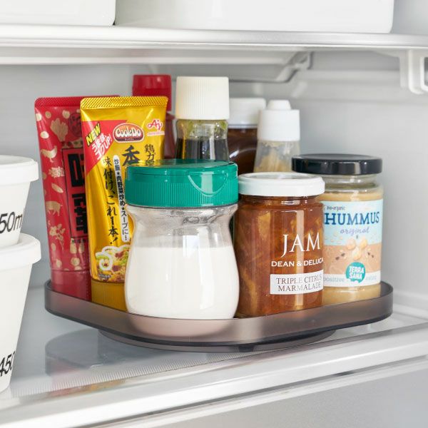 山崎実業 冷蔵庫中回転式トレー タワー スクエア tower | キッチン雑貨・タワーシリーズ