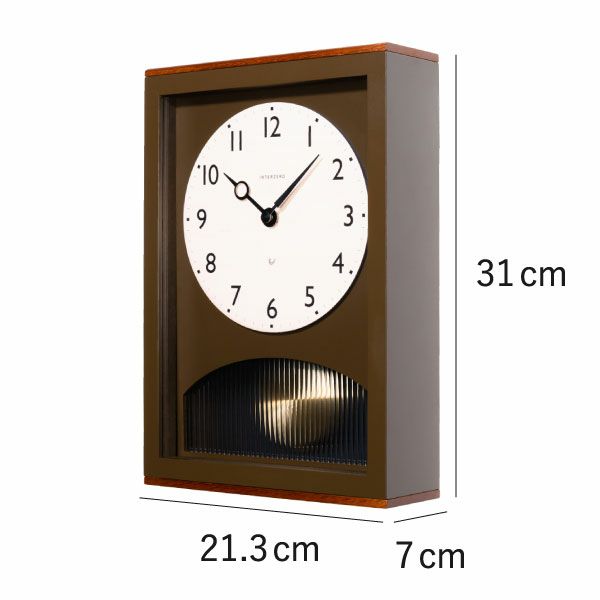 CHAMBRE シャンブル アーチの振り子時計 | インテリア雑貨・掛け時計