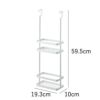 山崎実業 引っ掛けディスペンサースタンド タワー 2段 tower | バスグッズ・タワーシリーズ