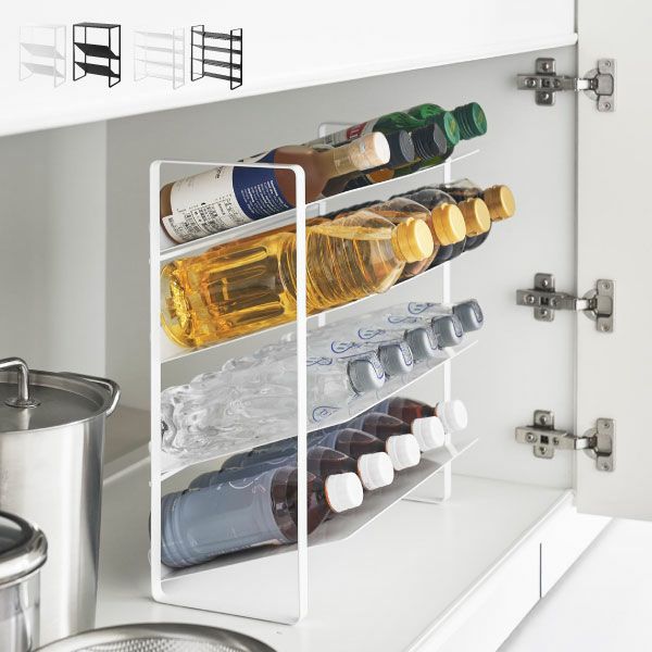 山崎実業 シンク下ボトルストッカー タワー tower | キッチン雑貨・タワーシリーズ