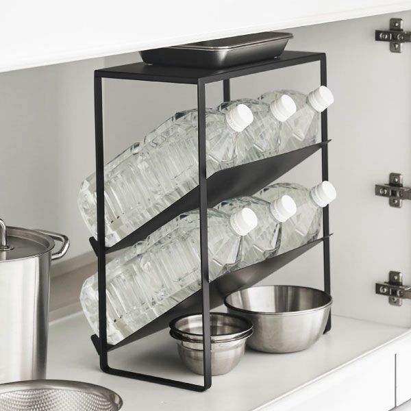 山崎実業 シンク下ボトルストッカー タワー tower | キッチン雑貨・タワーシリーズ