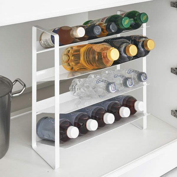 山崎実業 シンク下ボトルストッカー タワー tower | キッチン雑貨・タワーシリーズ