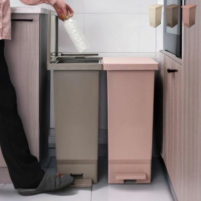  フタの開く向きを選べるパッキン付ぺダルペール 45L | インテリア雑貨・ゴミ箱