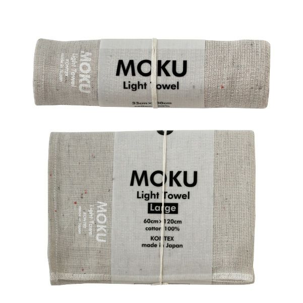 kontex MOKU Light Towel ライトタオル Mサイズ Lサイズ 3個セット コンテックス | インテリア雑貨・タオル
