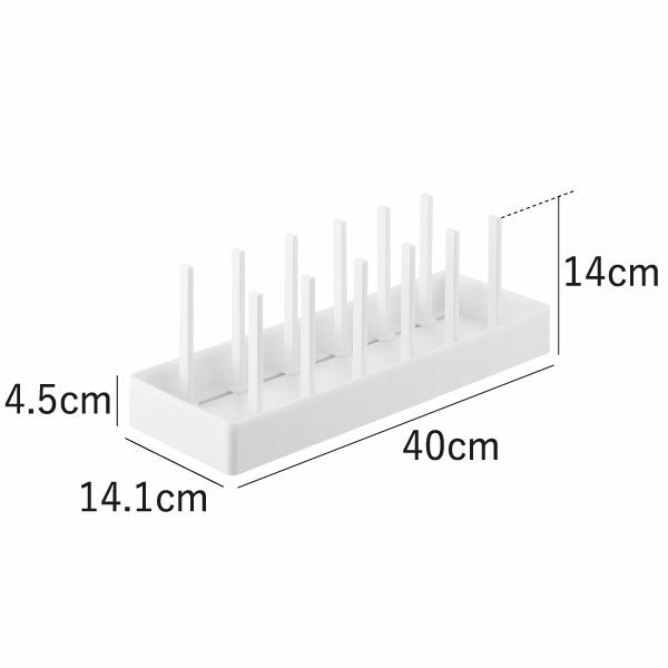 山崎実業 シンク下幅調節鍋蓋＆フライパン収納スタンド タワー tower | キッチン雑貨・タワーシリーズ