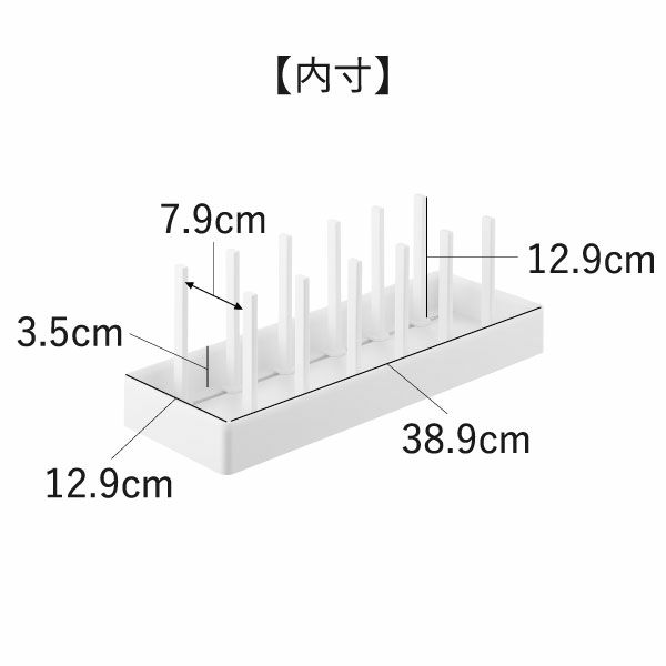 山崎実業 シンク下幅調節鍋蓋＆フライパン収納スタンド タワー tower | キッチン雑貨・タワーシリーズ