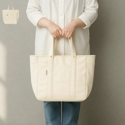 THREAD-LINE 8号帆布スクエアトート | インテリア雑貨・バッグ