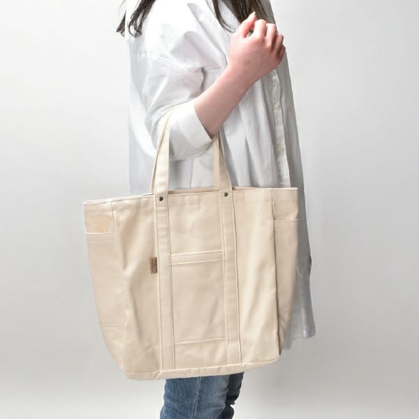THREAD-LINE 8号帆布スクエアトート | インテリア雑貨・バッグ