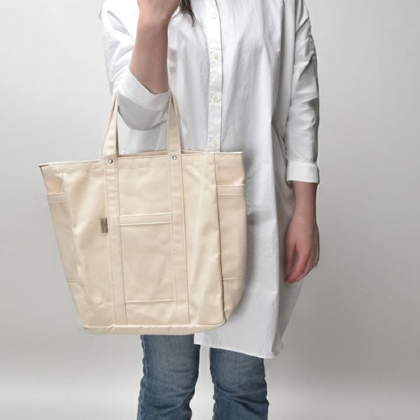 THREAD-LINE 8号帆布スクエアトート | インテリア雑貨・バッグ