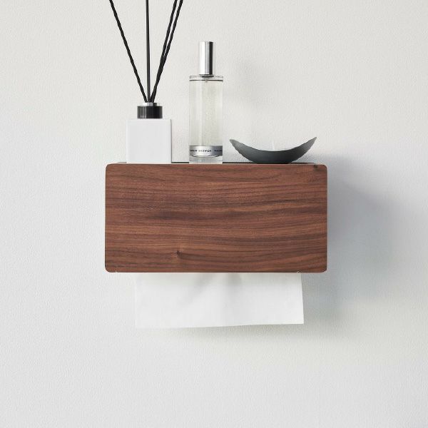 山崎実業 ウォールペーパータオルディスペンサー リン 石こうボード壁対応 RIN | インテリア雑貨・リンシリーズ