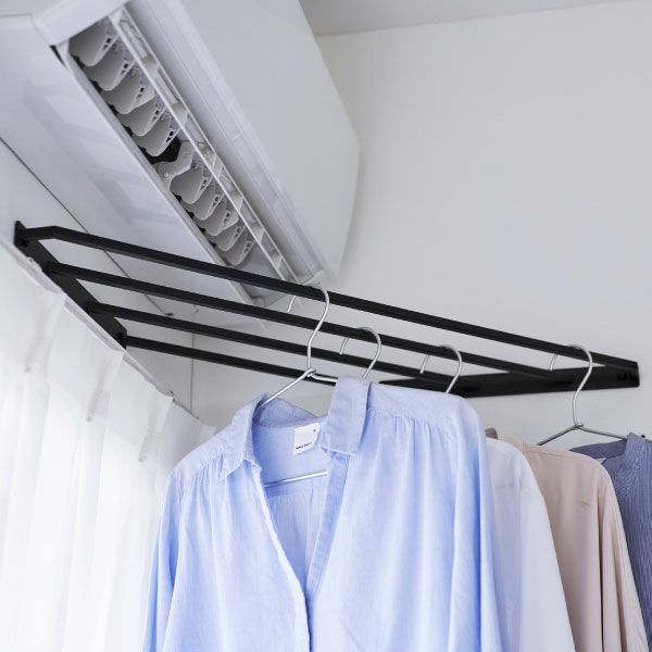 山崎実業 コーナーハンガーラック タワー 石こうボード壁対応 tower | インテリア雑貨・タワーシリーズ