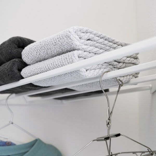 山崎実業 コーナーハンガーラック タワー 石こうボード壁対応 tower | インテリア雑貨・タワーシリーズ