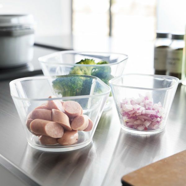 山崎実業 電子レンジ対応洗いやすい下ごしらえボウル タワー tower | キッチン雑貨・タワーシリーズ