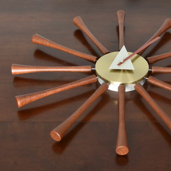 George Nelson ジョージネルソン スピンドル・クロック | インテリア雑貨・掛け時計