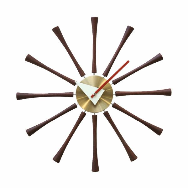 George Nelson ジョージネルソン スピンドル・クロック | インテリア雑貨・掛け時計