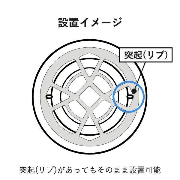 HUBATH ヒューバス ヘアーキャッチャー | バスグッズ・収納