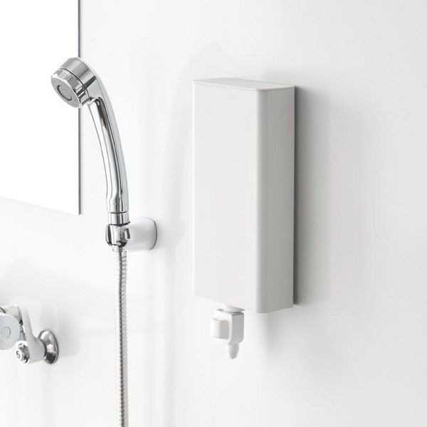 山崎実業 バスルーム詰め替えパウチディスペンサー収納ホルダー タワー tower | バスグッズ・タワーシリーズ