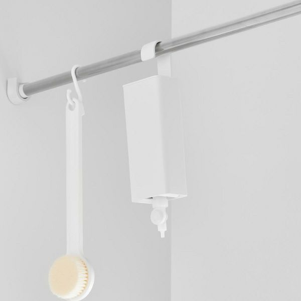 山崎実業 バスルーム詰め替えパウチディスペンサー収納ホルダー タワー tower | バスグッズ・タワーシリーズ