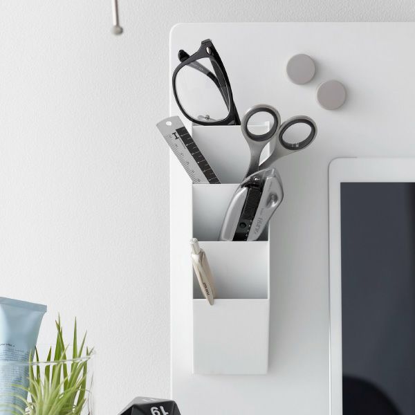 山崎実業 マグネットペンスタンド　タワー　スチールパネル対応 tower | インテリア雑貨・タワーシリーズ