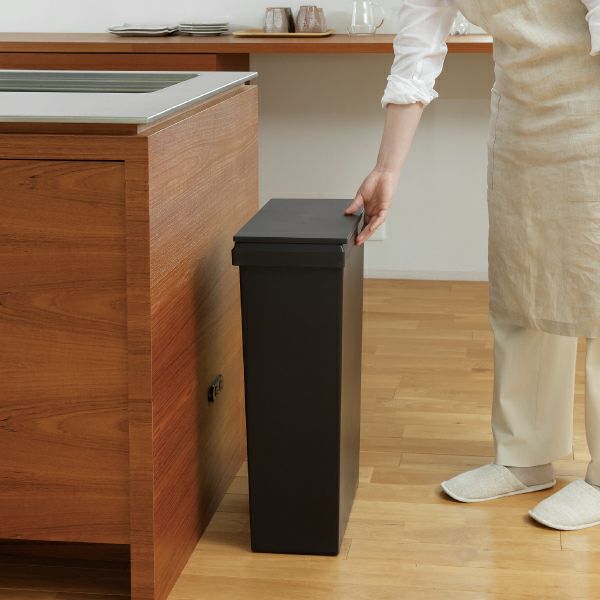 SOLOW 袋の交換が楽なダストボックス 40L 3個セット | インテリア雑貨・ゴミ箱