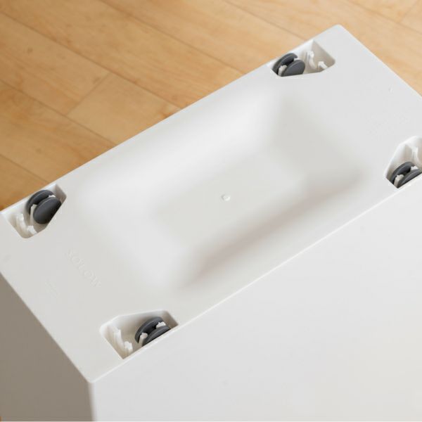 SOLOW 袋の交換が楽なダストボックス 40L 3個セット | インテリア雑貨・ゴミ箱