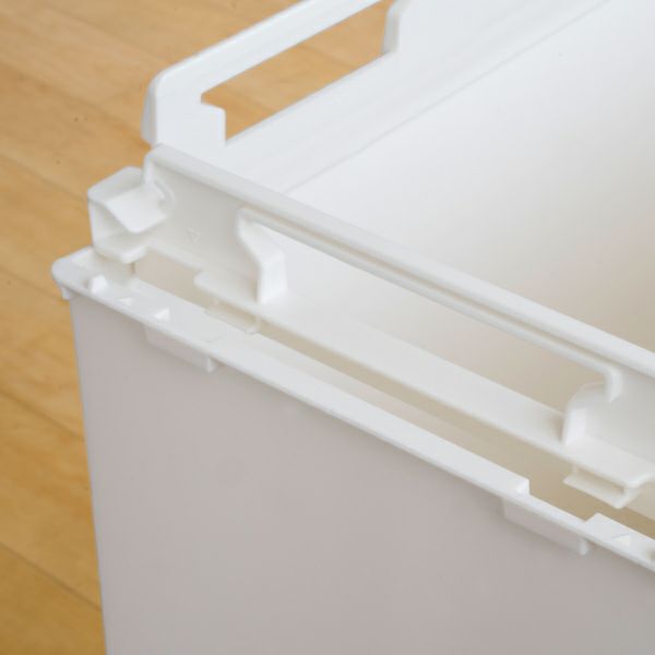 SOLOW 袋の交換が楽なダストボックス 40L 3個セット | インテリア雑貨・ゴミ箱