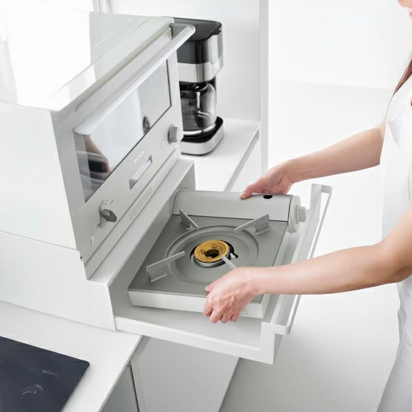 山崎実業 カセットコンロが入る家電下ラック タワー 1段 tower | キッチン雑貨・タワーシリーズ