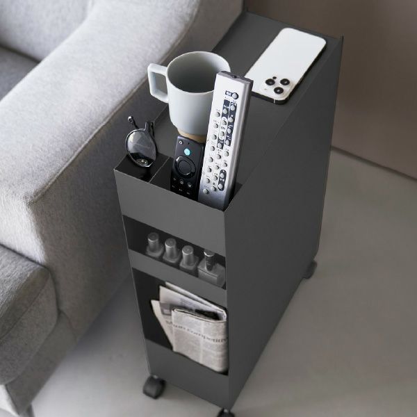 山崎実業 収納バスケットワゴン タワー 3段 tower | キッチン雑貨・タワーシリーズ