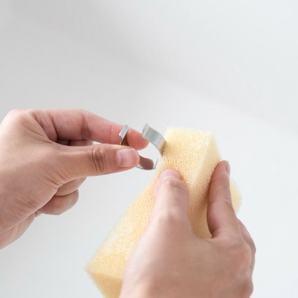 山崎実業 洗面排水口ゴミ受けネットホルダー タワー tower | バスグッズ・タワーシリーズ