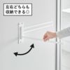 山崎実業 ウォールタオルハンガー タワー 3連 石こうボード壁対応 tower | バスグッズ・タワーシリーズ