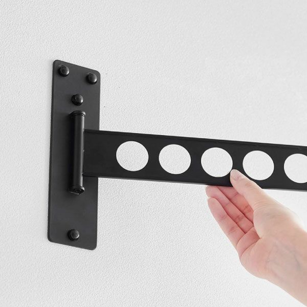 山崎実業 ウォール衣類ハンガー 石こうボード壁対応 tower | 室内物干し・タワーシリーズ