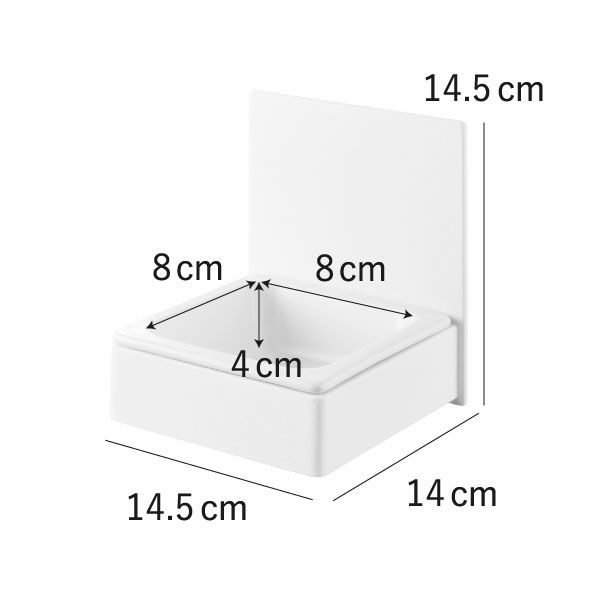 山崎実業 マグネットペットフードボウル タワー tower | インテリア雑貨・タワーシリーズ