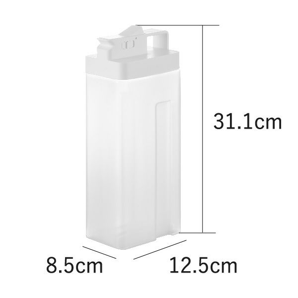 山崎実業 倒して置けてそのまま注げる冷水筒 タワー 2.2L tower | キッチン雑貨・タワーシリーズ