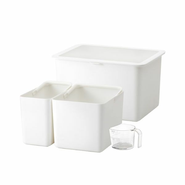 like-it フタ付きストックケース 米びつ インナーセット | キッチン雑貨・タワーシリーズ