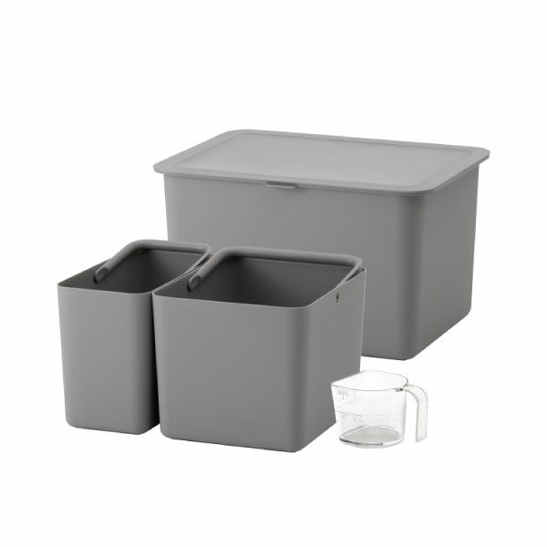 like-it フタ付きストックケース 米びつ インナーセット | キッチン雑貨・タワーシリーズ