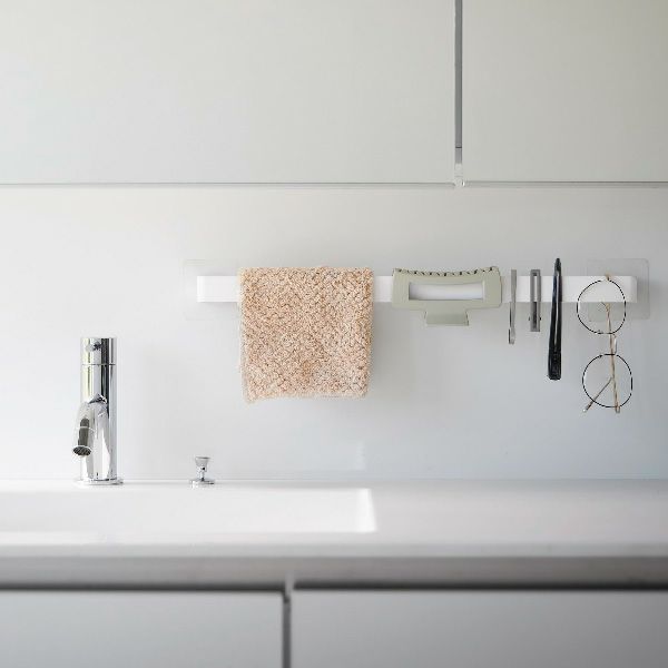 山崎実業 フィルムシートタオルハンガー タワー W43 tower | バスグッズ・タワーシリーズ