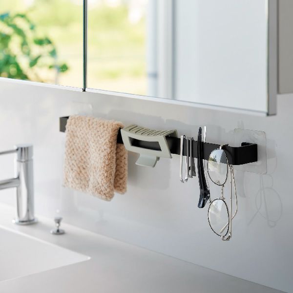 山崎実業 フィルムシートタオルハンガー タワー W43 tower | バスグッズ・タワーシリーズ