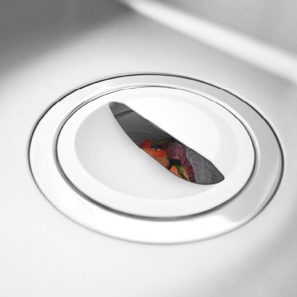 山崎実業 水切りネットホルダー付き排水口カバー タワー スクエア tower | キッチン雑貨・タワーシリーズ