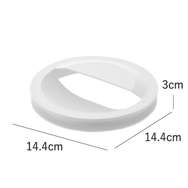 山崎実業 水切りネットホルダー付き排水口カバー タワー スクエア tower | キッチン雑貨・タワーシリーズ