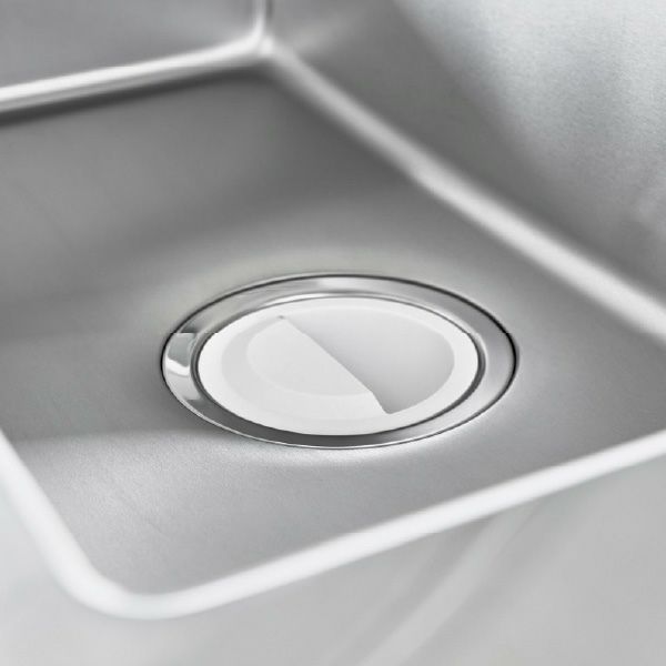 山崎実業 水切りネットホルダー付き排水口カバー タワー スクエア tower | キッチン雑貨・タワーシリーズ