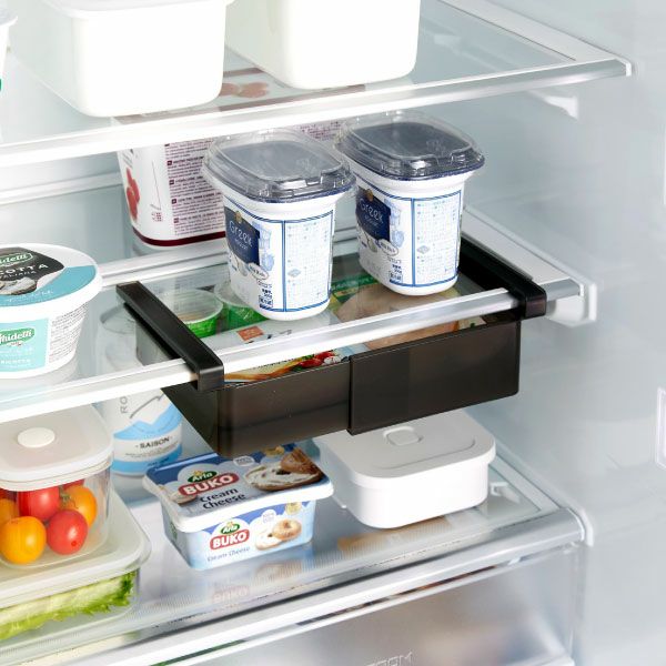 山崎実業 冷蔵庫中棚下ラック タワー tower | キッチン雑貨・タワーシリーズ