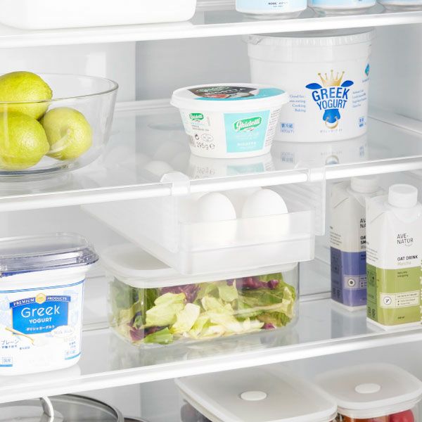 山崎実業 冷蔵庫中棚下ラック タワー tower | キッチン雑貨・タワーシリーズ