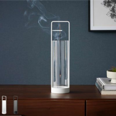 山崎実業 お香スタンド タワー 灰飛び防止カバー付き tower | インテリア雑貨・タワーシリーズ
