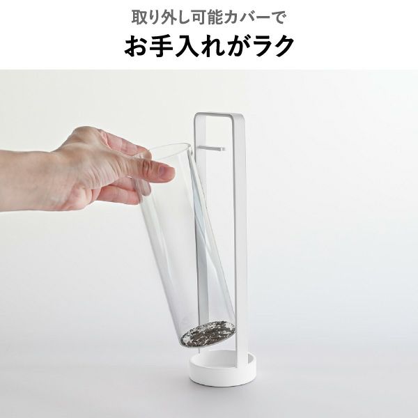 山崎実業 お香スタンド タワー 灰飛び防止カバー付き tower | インテリア雑貨・タワーシリーズ