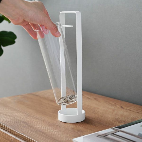 山崎実業 お香スタンド タワー 灰飛び防止カバー付き tower | インテリア雑貨・タワーシリーズ