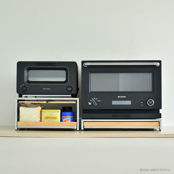 rootis bokula オーブンレンジラック | キッチン雑貨・調味料ラック